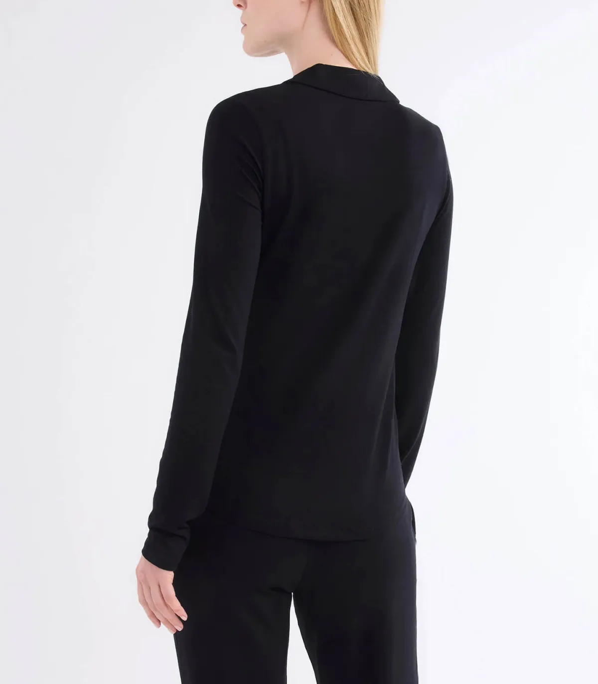 Majestic Filatures Chemise Anna Manches Longues Noir*Femme Hauts