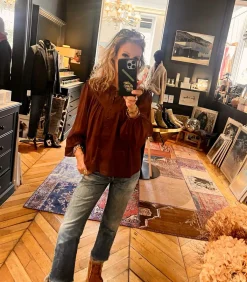 Love Stories Chemise Breeze Marron*Femme Hauts|Love Stories