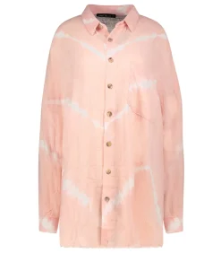 Maison Saint Julien Chemise Oversize Mykonos Tie & Dye Pink*Femme Hauts|Robes
