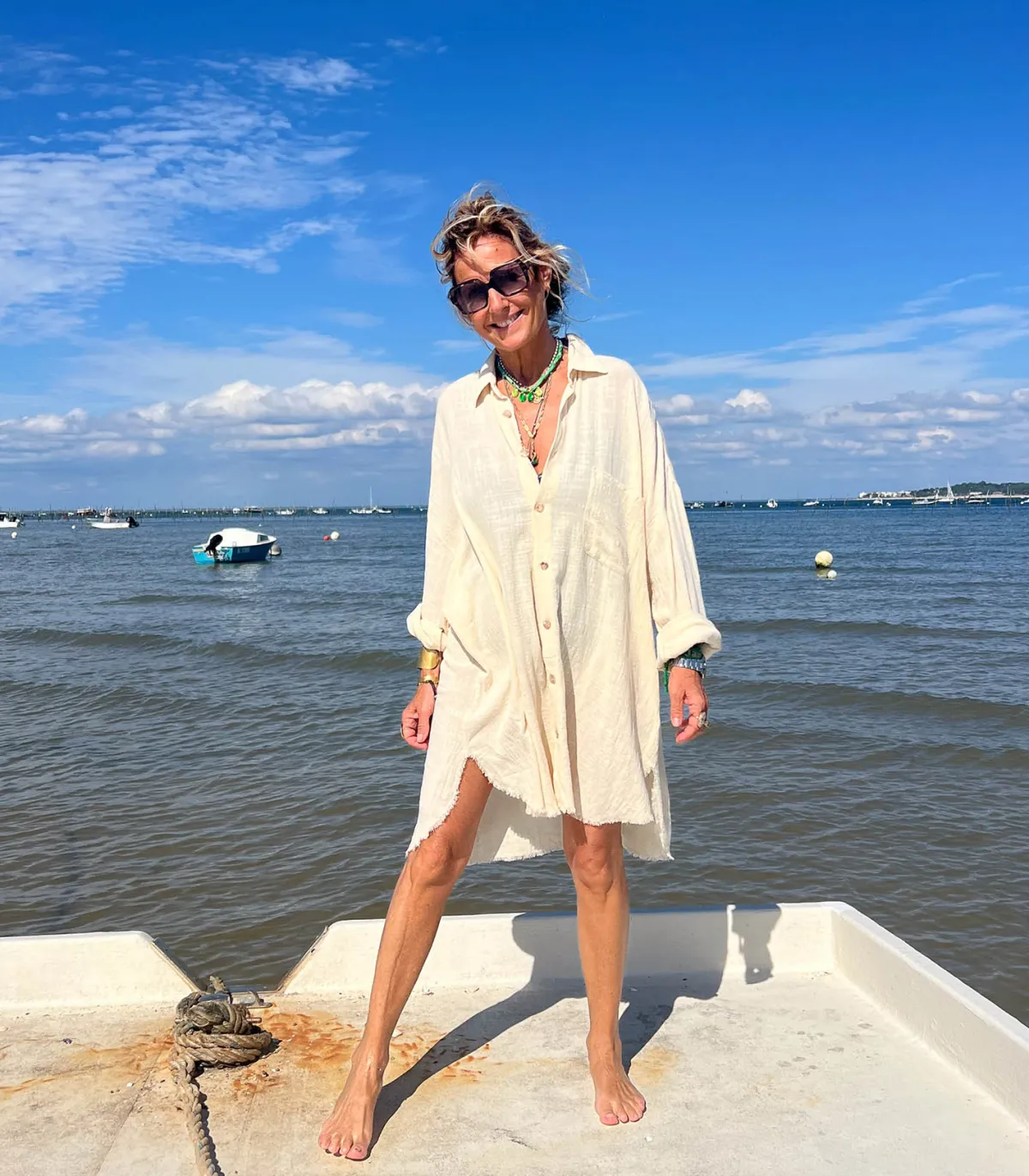 Maison Saint Julien Chemise Oversize Mykonos*Femme Hauts|Robes