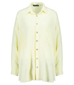 Maison Saint Julien Chemise oversize Mykonos Pastel Yellow*Femme Hauts|Robes