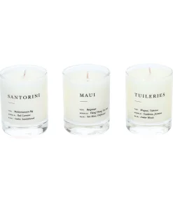 Brooklyn Candle Studio Coffret de 3 bougies végétales parfumées Escapist frais et floral* Bougies Parfumées
