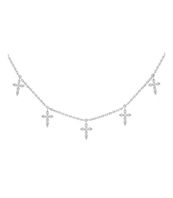 Stone Paris Collier Céleste Lovely en or blanc*Femme Colliers