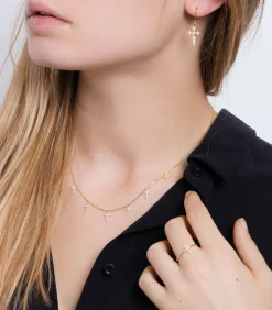 Stone Paris Collier Céleste Lovely en or jaune*Femme Colliers