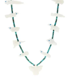 Harpo Collier Fétiches Animaux jaspe et turquoise*Femme Colliers|Bijoux