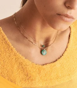 Pascale Monvoisin Collier Milo Turquoise*Femme Colliers