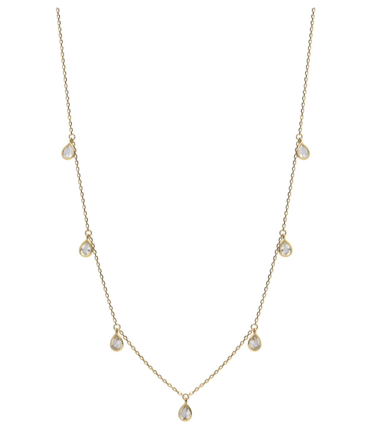 Pascale Monvoisin Collier Palerme White Sapphire*Femme Colliers