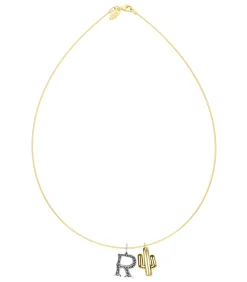 Maison Irem Collier tour de cou Lettre Cactus*Femme Colliers