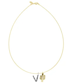 Maison Irem Collier tour de cou Lettre Cactus*Femme Colliers