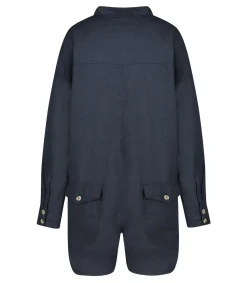 Maison Saint Julien Combishort On the Road Midnight Blue*Femme Combinaisons