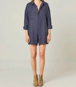 Maison Saint Julien Combishort On the Road Midnight Blue*Femme Combinaisons