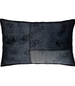 Avant Toi Coussin cachemire et laine 60 x 35 cm bleu* Coussins