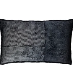 Avant Toi Coussin cachemire et laine 60 x 35 cm bleu* Coussins