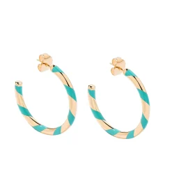 Aurélie Bidermann Créoles Positano Paille*Femme Colliers