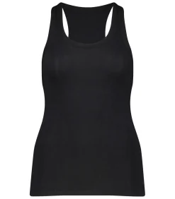 Maison Saint Julien Débardeur côtelé Kingston Noir*Femme Hauts