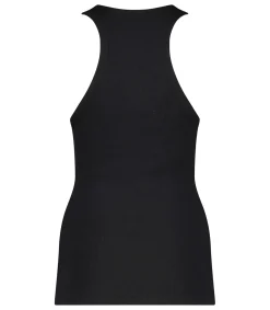 Maison Saint Julien Débardeur côtelé Kingston Noir*Femme Hauts