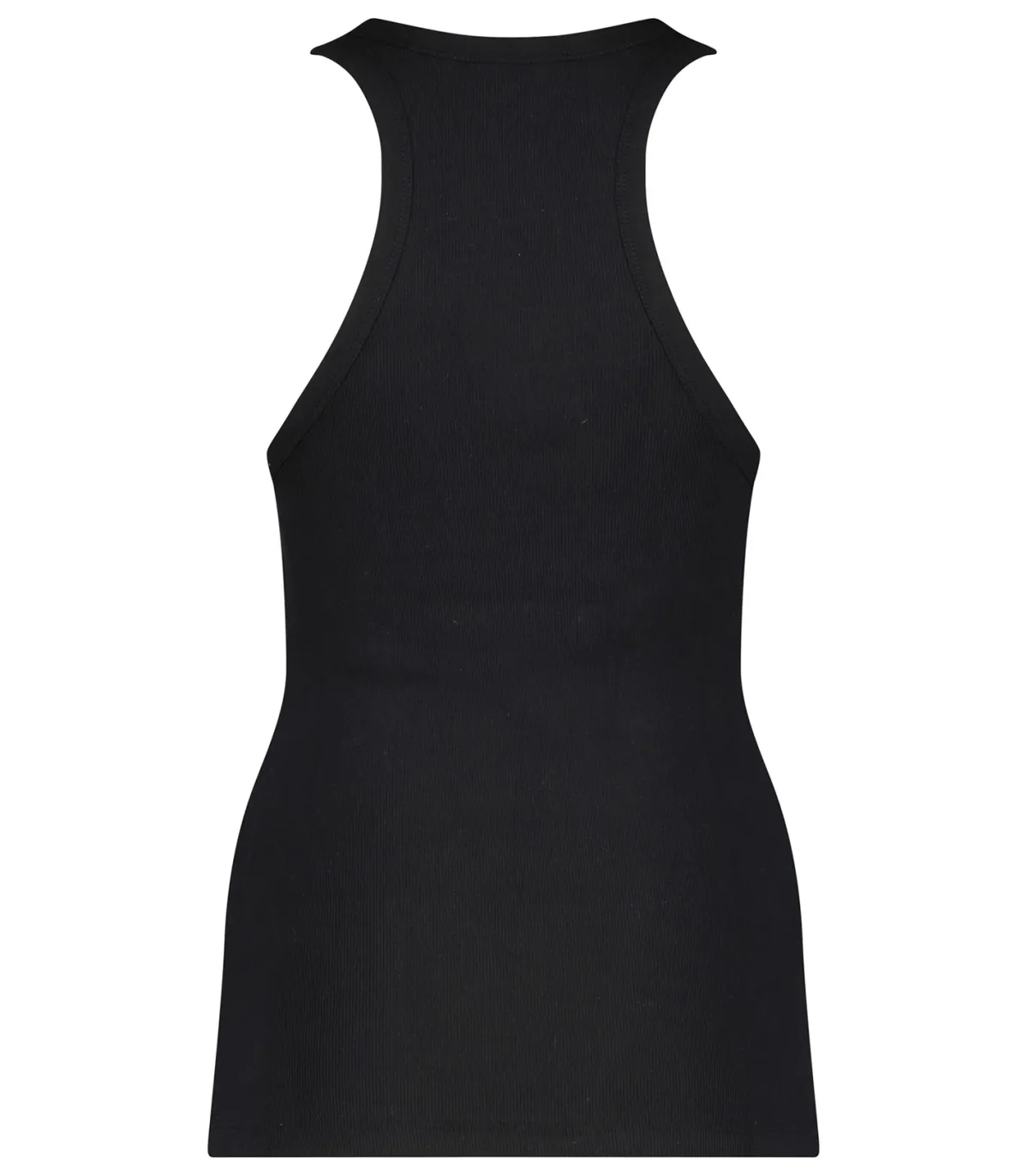 Maison Saint Julien Débardeur côtelé Kingston Noir*Femme Hauts