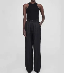 Anine Bing Débardeur Eva Noir*Femme Hauts