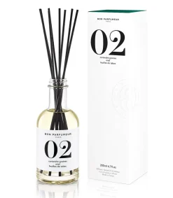 Bon Parfumeur Diffuseur de parfum d’intérieur 02 Graines de coriandre, Miel et Feuilles de Tabac 200 ml* Diffuseurs & Bâtons
