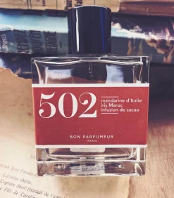 Bon Parfumeur Eau de Parfum 502 Mandarine d'Italie, Iris Maroc et Infusion de Cacao 100 ml*Femme Eaux De Parfum