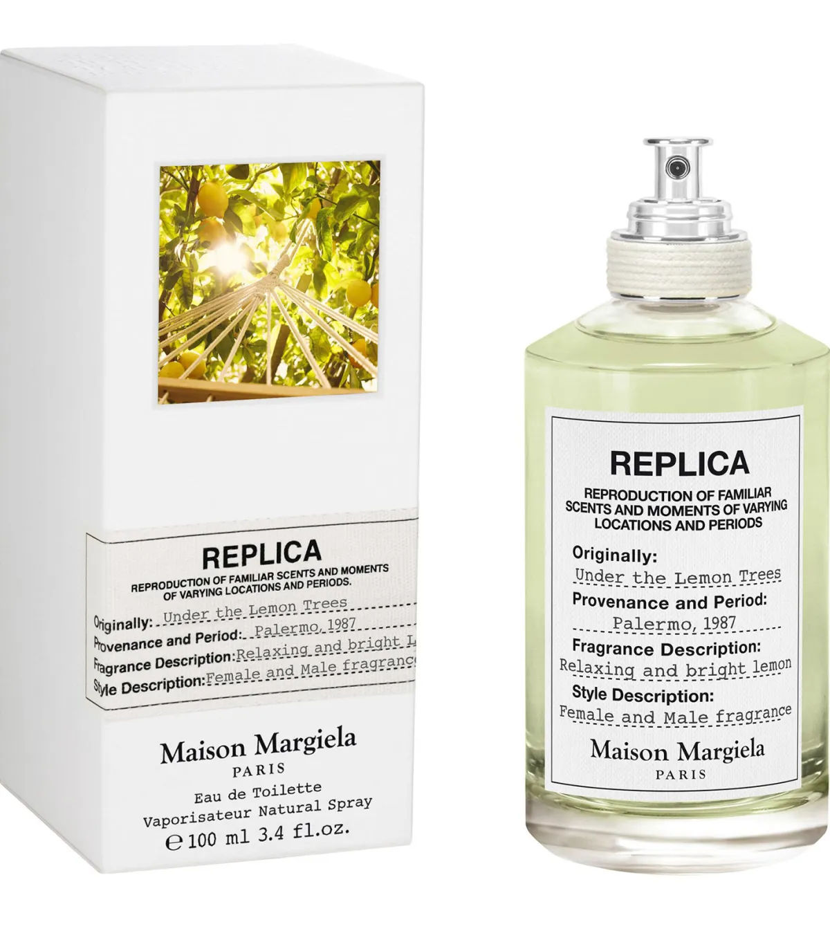 Maison Margiela Eau de Toilette Under the Lemon Tree 100 ml*Femme Eaux De Toilette|Eaux De Toilette