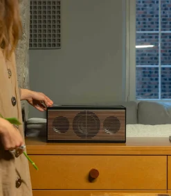 La Boite Concept Enceinte Multiroom PR Link Noir/Noyer* La Boite Concept|Enceintes