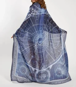 Faliero Sarti Etole Wind Bleu*Femme Faliero Sarti|Écharpes & Étoles