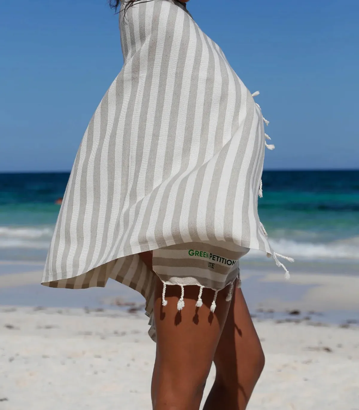 Green Petition Fouta Mare*Femme Accessoires De Plage|Accessoires De Plage
