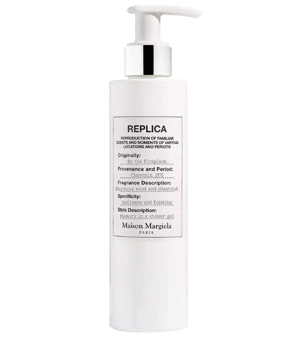 Maison Margiela Gel Douche By The Fireplace 200ml*Femme Soins Visage & Corps|Gels Douche & Savons