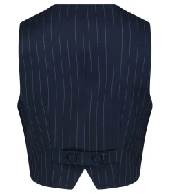 Margaux Lonnberg Gilet de costume Dee Navy Stripes*Femme Manteaux & Vestes|Mailles & Sweats