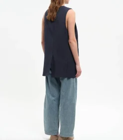 Margaux Lonnberg Gilet de Costyme Darcy Navy*Femme Manteaux & Vestes|Mailles & Sweats