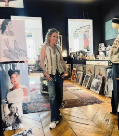 Bsbee Gilet sans manches El Cosmico Sand*Femme Manteaux & Vestes|Mailles & Sweats