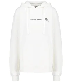 Newtone Hoodie Jagger Line Dirty White*Femme Mailles & Sweats