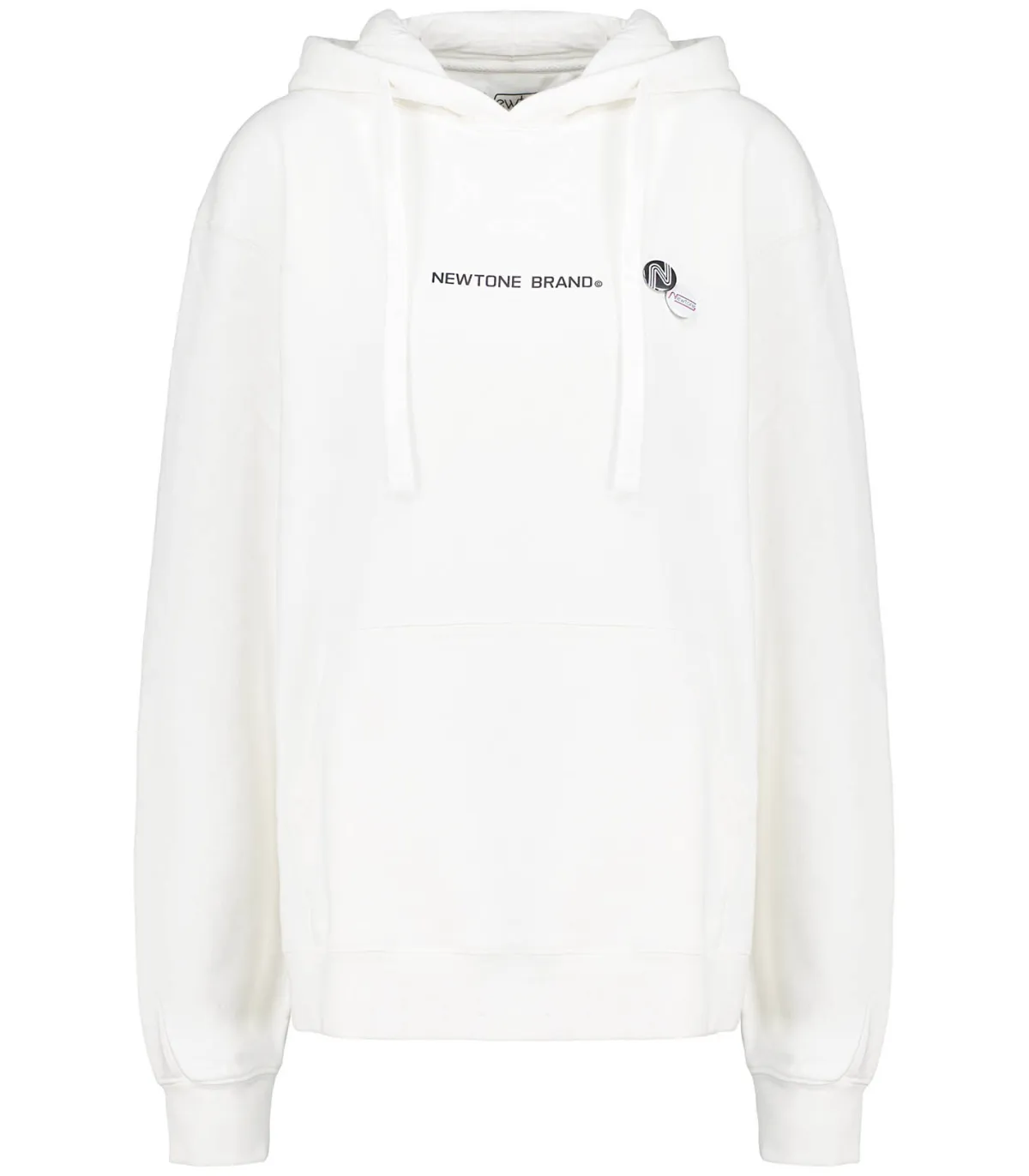 Newtone Hoodie Jagger Line Dirty White*Femme Mailles & Sweats