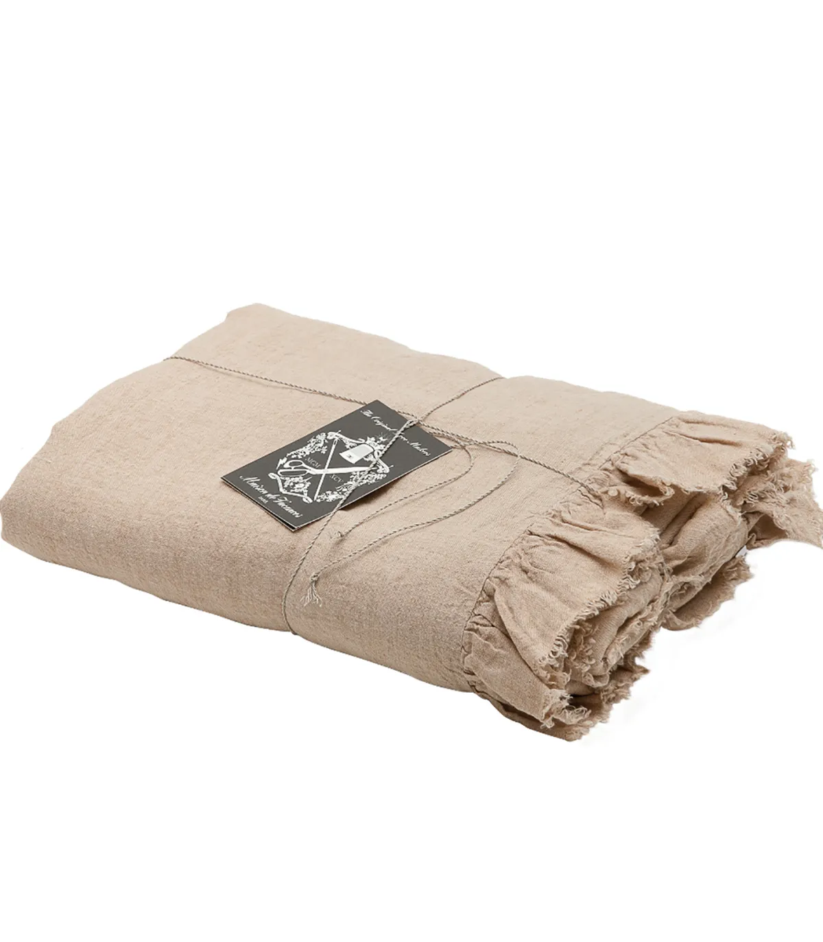 Maison de Vacances Housse de couette Boho Lin Lavé 140 x 200 cm* Linge De Lit