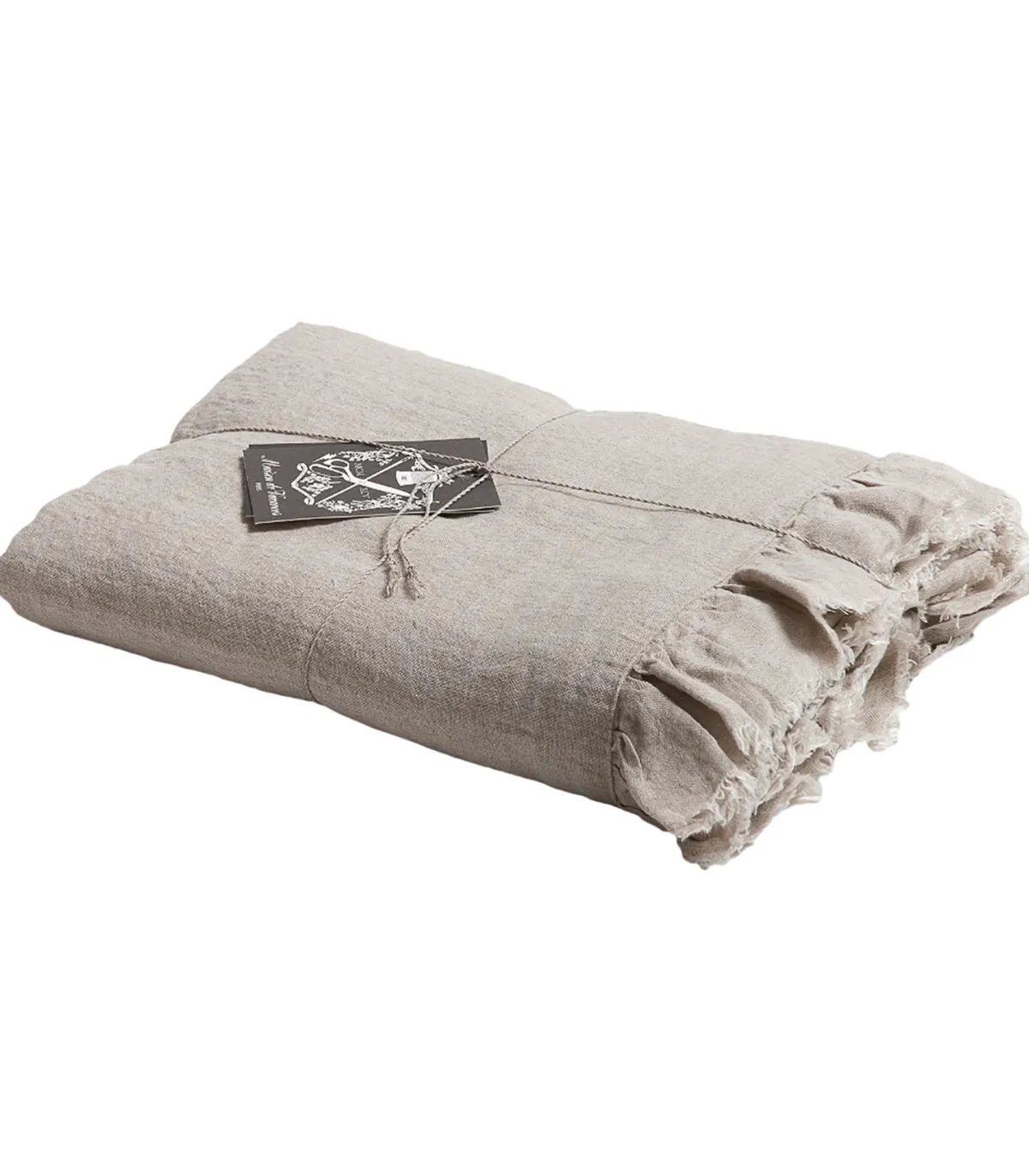 Maison de Vacances Housse de couette Boho Lin Lavé 140 x 200 cm* Linge De Lit