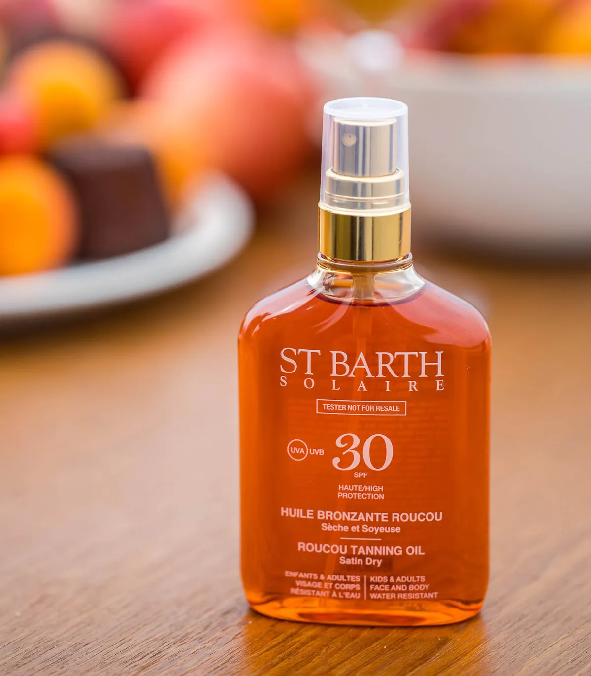 Ligne St Barth Huile de Roucou Bronzante SPF30*Femme Soins Visage & Corps