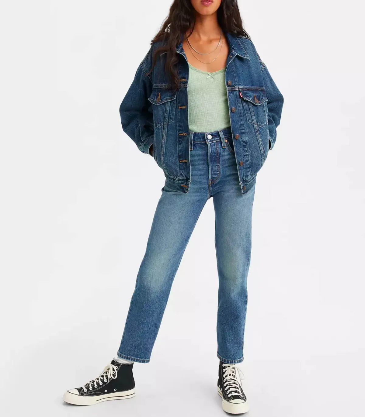 Levi Jean 501® Crop*Femme Bas