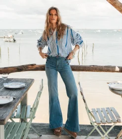 ASKK NY Jean Brick House Wide Leg Dynomite*Femme Bas