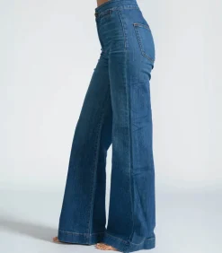 ASKK NY Jean Brighton Wide Leg Mercury*Femme Bas