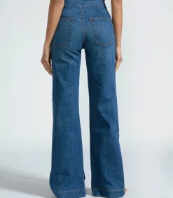 ASKK NY Jean Brighton Wide Leg Mercury*Femme Bas