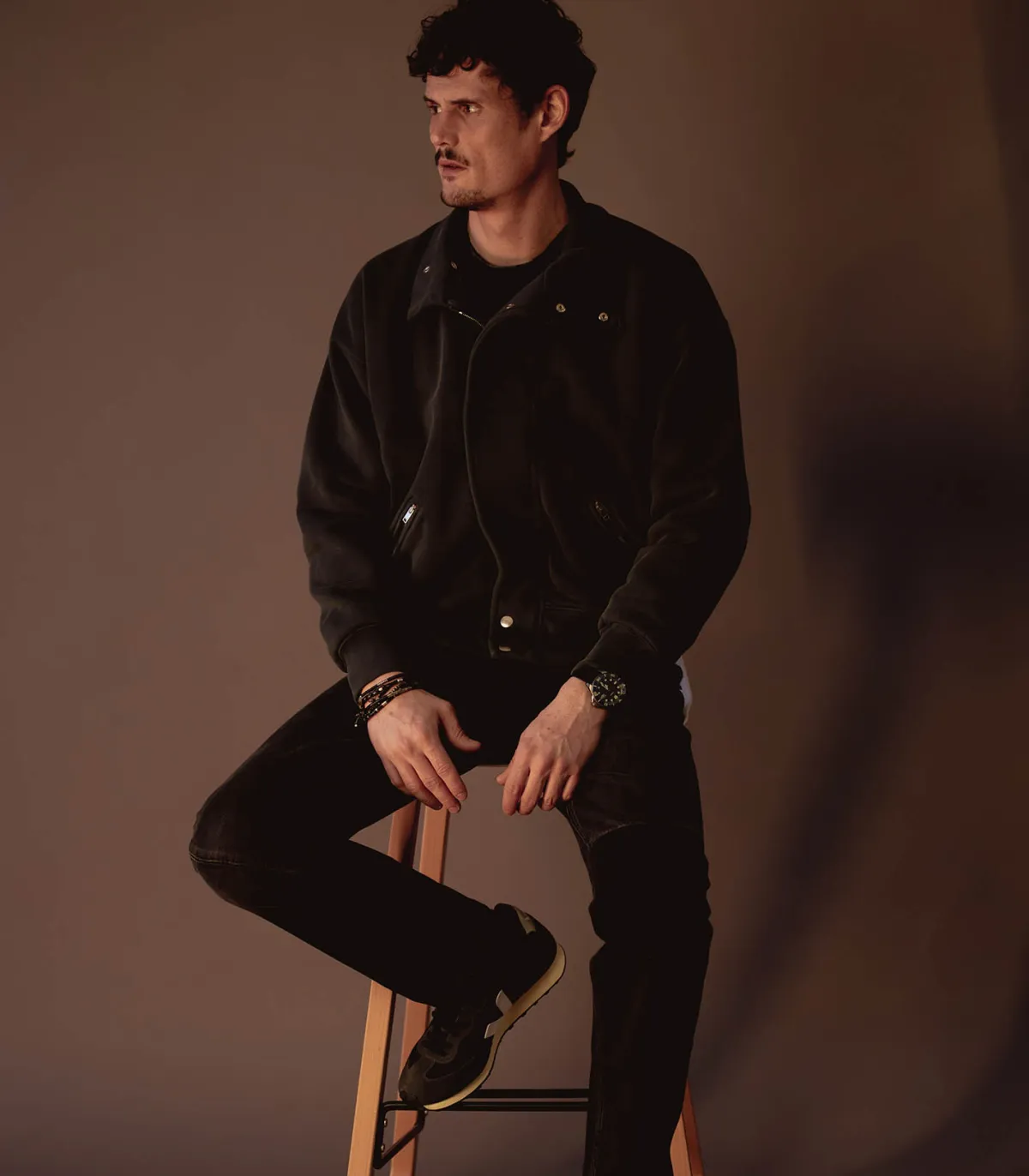 Frame Jean droit homme à patch Modern Blocking*Homme Jeans