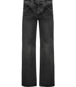 Moussy Vintage Jean Droit Iona Straight Low Black*Femme Bas