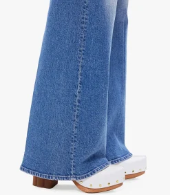 Mother Jean droit The Hustler Roller Heel Tropic*Femme Bas