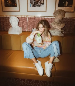 RE/DONE Jean flare crop taille haute Levi's*Femme Bas