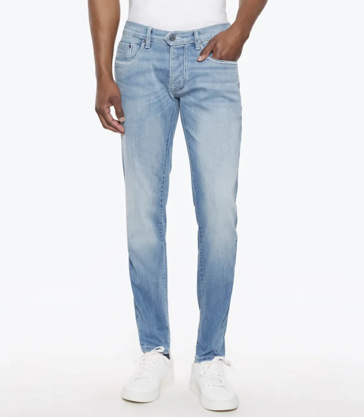 ACE DENIM Jean Homme AD05 Extra Bleached White*Homme Jeans