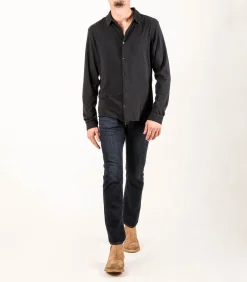 Moussy Vintage Jean homme Greenfield Dress Straight Dark Blue*Homme Jeans