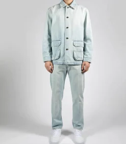 Nine in the Morning Jean homme Nathan Straight Bleu Clair*Homme Pantalons