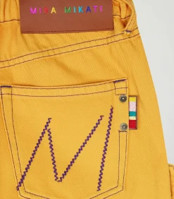 Mira Mikati Jean Jaune Décontracté*Femme Bas