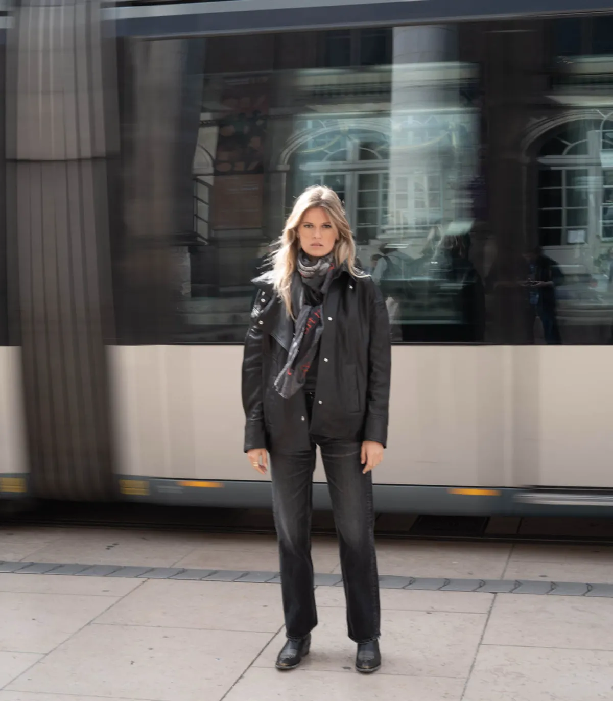 BORO Jean Kawasaki Paint It, Black*Femme Bas